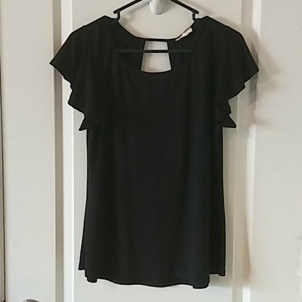 Black dress shirt